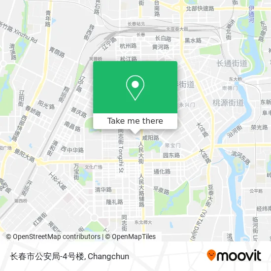 长春市公安局-4号楼 map