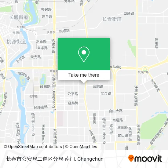 长春市公安局二道区分局-南门 map