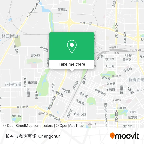 长春市鑫达商场 map