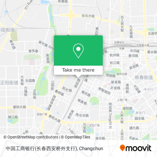 中国工商银行(长春西安桥外支行) map