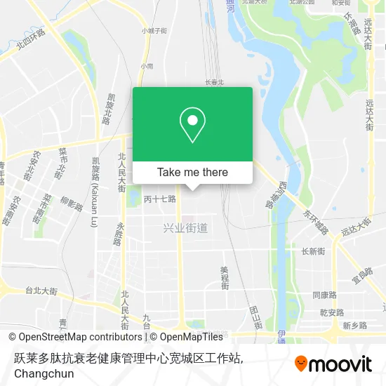 跃莱多肽抗衰老健康管理中心宽城区工作站 map