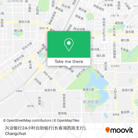 兴业银行24小时自助银行(长春湖西路支行) map