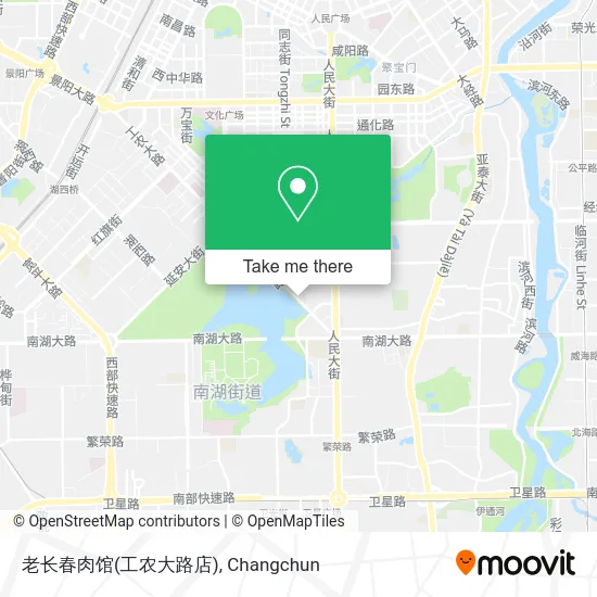 老长春肉馆(工农大路店) map