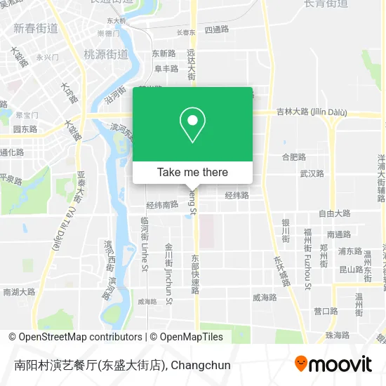 南阳村演艺餐厅(东盛大街店) map