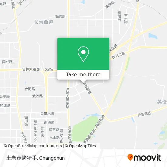 土老茂烤猪手 map