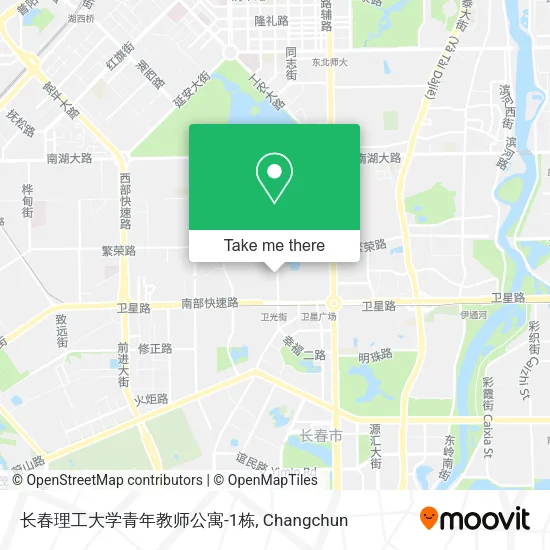 长春理工大学青年教师公寓-1栋 map