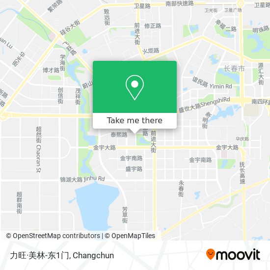 力旺·美林-东1门 map