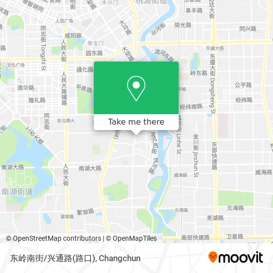 东岭南街/兴通路(路口) map