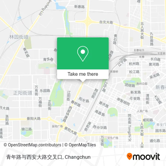 青年路与西安大路交叉口 map