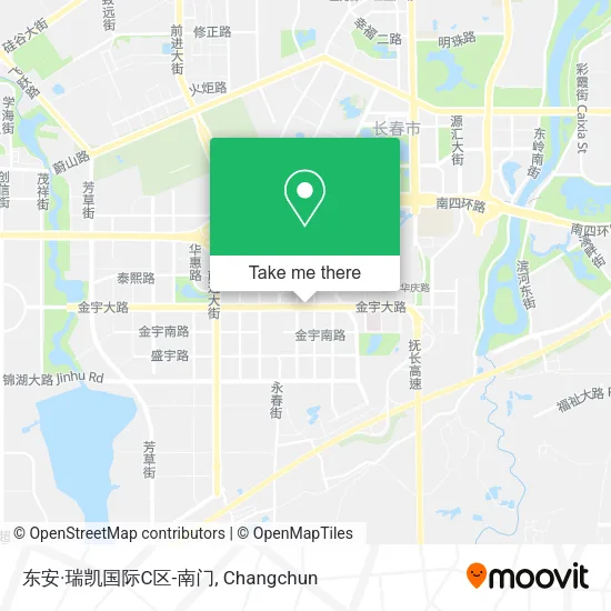 东安·瑞凯国际C区-南门 map