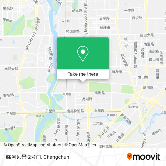临河风景-2号门 map