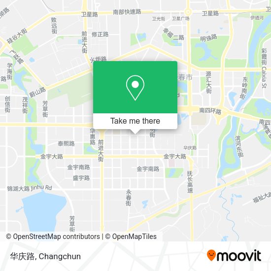 华庆路 map