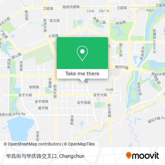 华昌街与华庆路交叉口 map