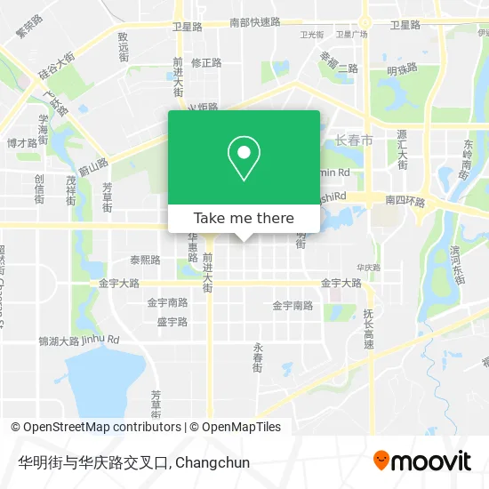 华明街与华庆路交叉口 map
