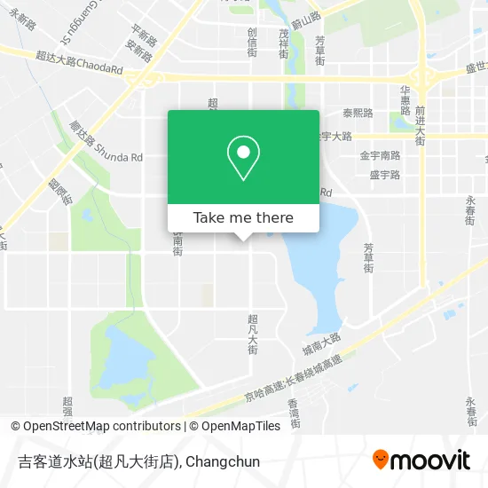 吉客道水站(超凡大街店) map