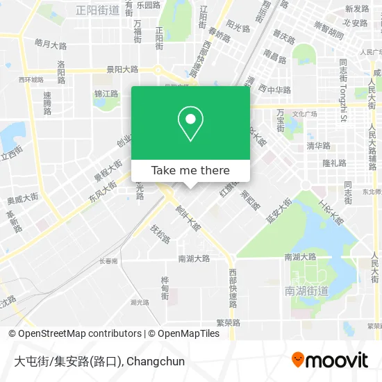 大屯街/集安路(路口) map