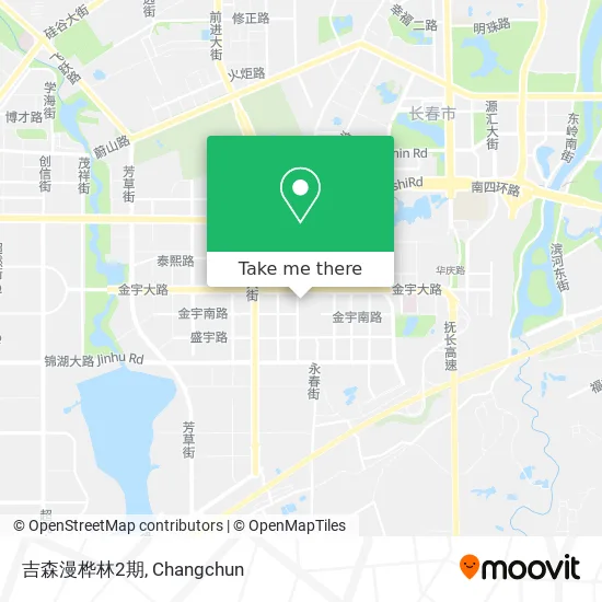 吉森漫桦林2期 map