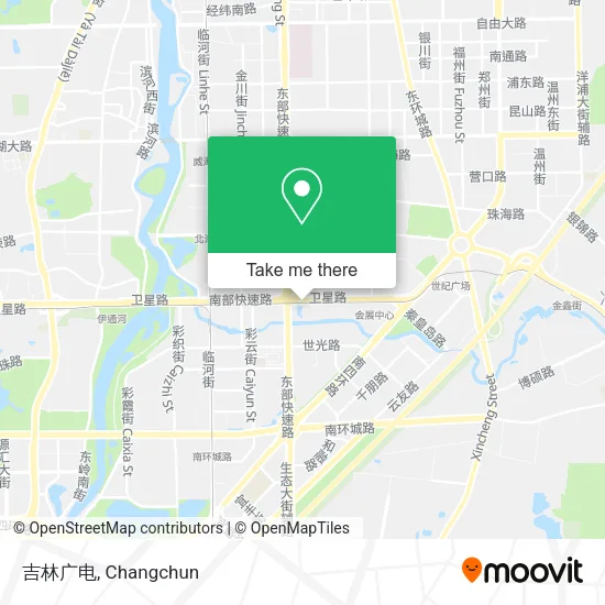 吉林广电 map