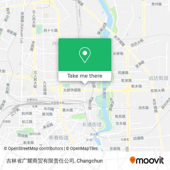 吉林省广耀商贸有限责任公司 map