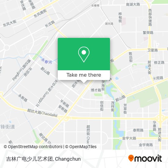 吉林广电少儿艺术团 map