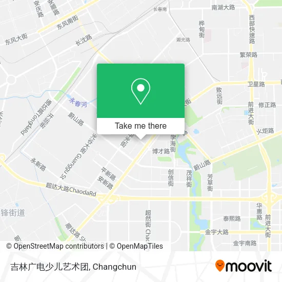 吉林广电少儿艺术团 map