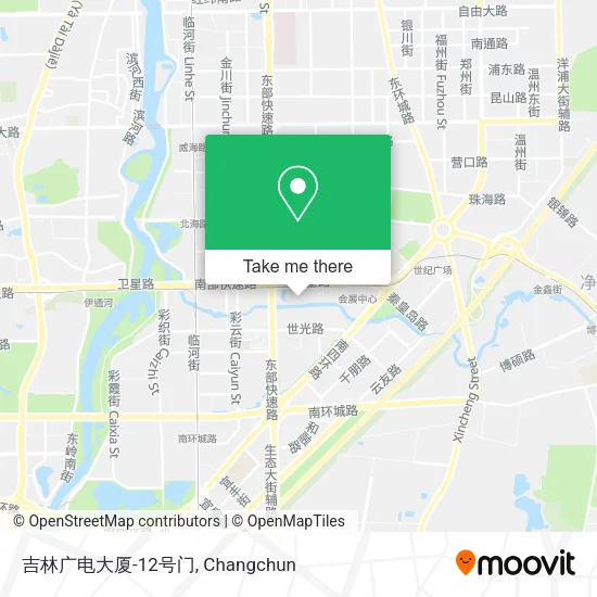 吉林广电大厦-12号门 map
