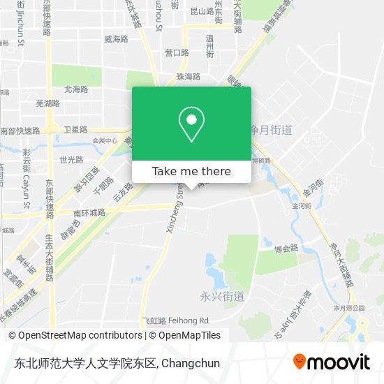 东北师范大学人文学院东区 map