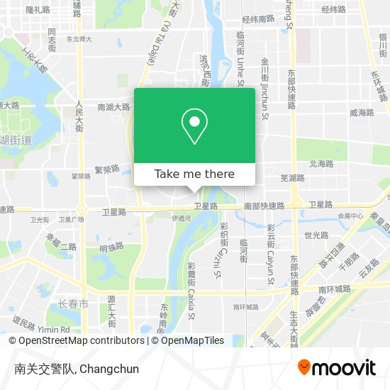 南关交警队 map