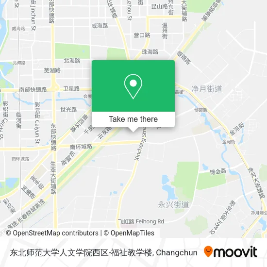 东北师范大学人文学院西区-福祉教学楼 map