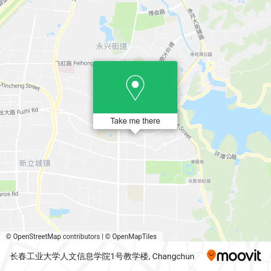 长春工业大学人文信息学院1号教学楼 map