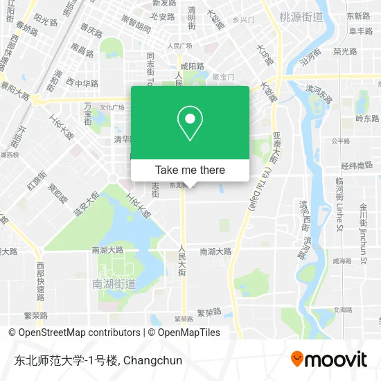 东北师范大学-1号楼 map