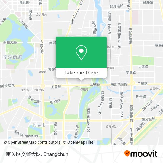 南关区交警大队 map