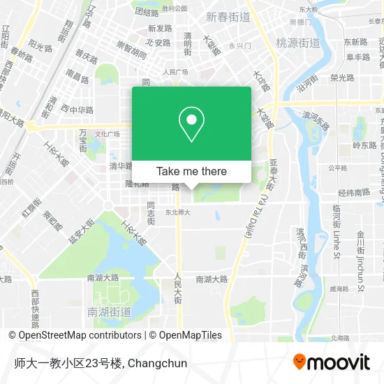 师大一教小区23号楼 map