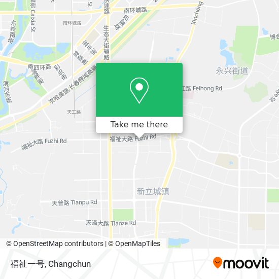 福祉一号 map