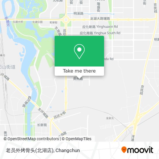 老员外烤骨头(北湖店) map
