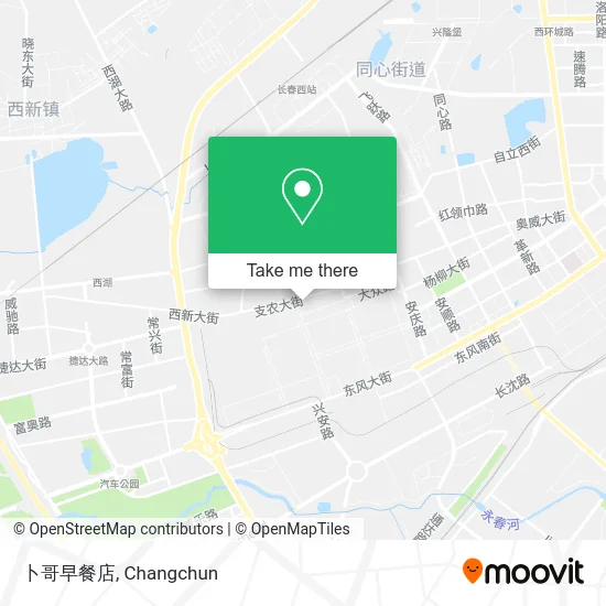 卜哥早餐店 map
