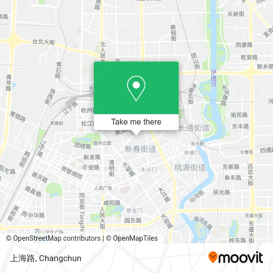 上海路 map