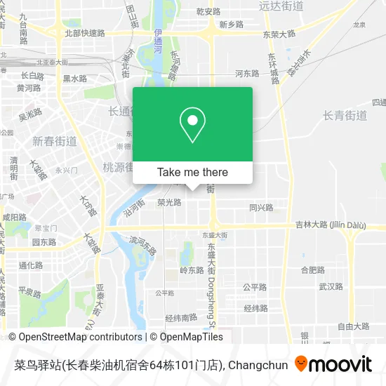菜鸟驿站(长春柴油机宿舍64栋101门店) map