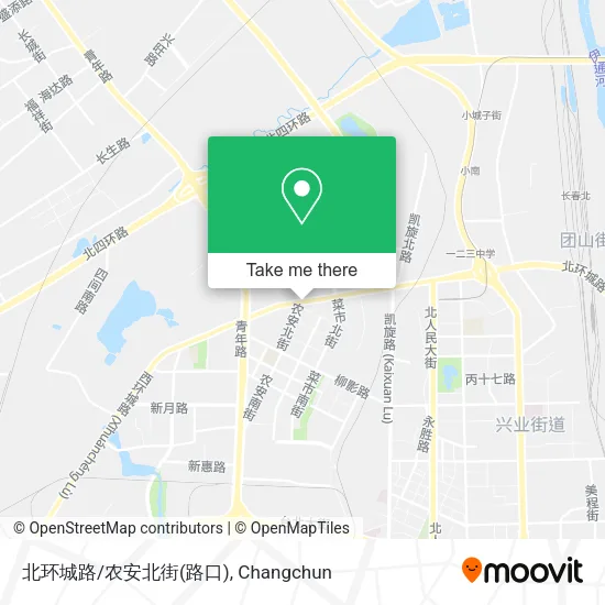 北环城路/农安北街(路口) map