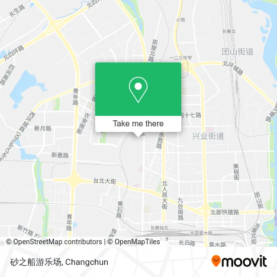 砂之船游乐场 map