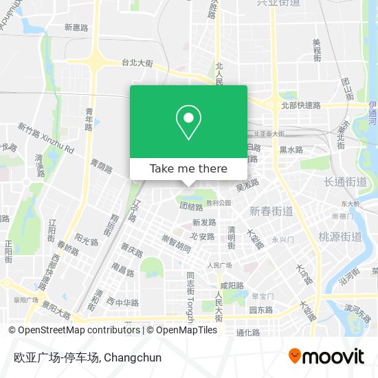 欧亚广场-停车场 map