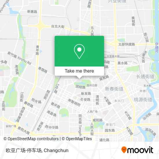 欧亚广场-停车场 map