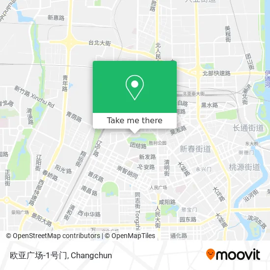 欧亚广场-1号门 map