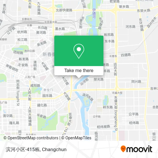 滨河小区-415栋 map