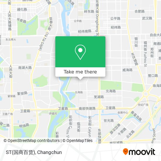 ST(国商百货) map