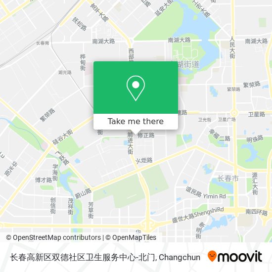 长春高新区双德社区卫生服务中心-北门 map