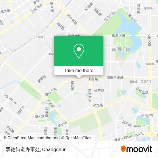 双德街道办事处 map