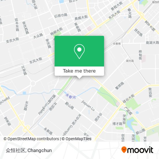 众恒社区 map