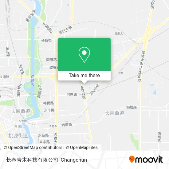 长春青木科技有限公司 map