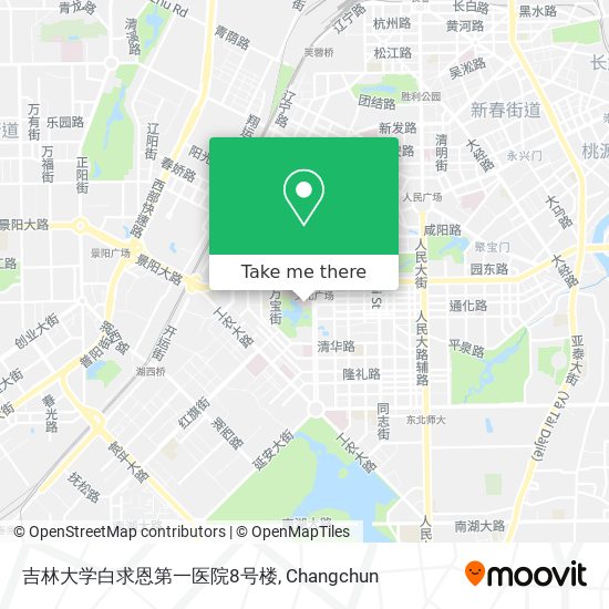 吉林大学白求恩第一医院8号楼 map